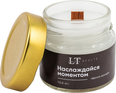 Свеча La and Te beaute Черная орхидея LT-8632