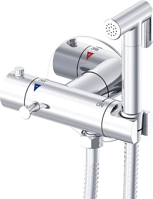 Гигиенический душ со смесителем Rose R915 (хром)