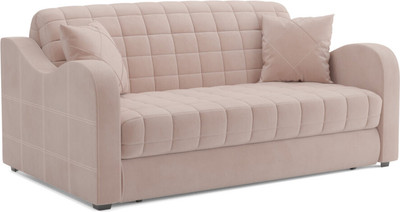 Диван Mebel-Ars Аккордеон Барон №4 ППУ 180x200 (бежевый кордрой)