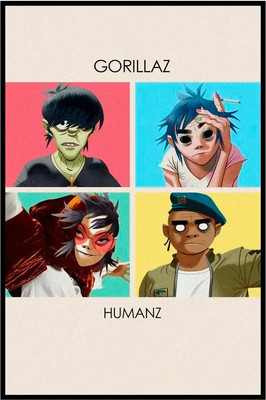 Постер Citydecor Gorillaz 6 (40x60)