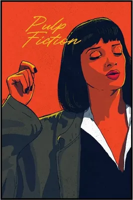 Постер Citydecor Криминальное чтиво 10 (40x60)