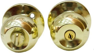 Ручка дверная VERDI 3087 6072 K pbbk б/кл. (золотистый)