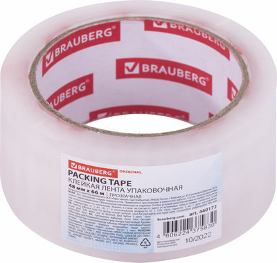 Скотч Brauberg Original / 440172 (прозрачный)