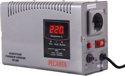 Стабилизатор напряжения Ресанта АСН-500 Н (63/6/63)