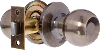 Ручка дверная VERDI 3087 6072 K abps б/кл. б/фикс. (бронза)