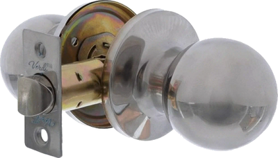 Ручка дверная VERDI 3087 6072 K cpps б/кл. б/фикс. (хром)