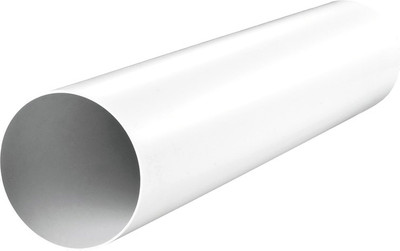 Воздуховод жесткий Семь ветров ПВХ круглый 125мм / 2005 (50см)