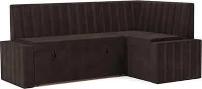 Уголок кухонный мягкий Mebel-Ars Вермут 191x83x121 / M11-24-15 (кордрой коричневый)