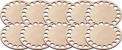 Набор заготовок для творчества Brauberg Hobby. Донышки для вязания / 665316 (10шт)