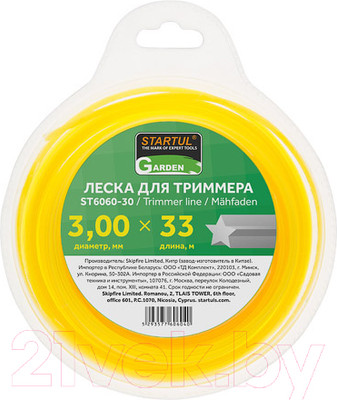 Леска для триммера Startul ST6060-30