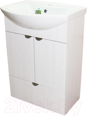 Тумба под умывальник СанитаМебель Ларч 61.600