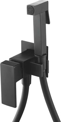 Гигиенический душ со смесителем Shevanik S127H (хром/черный)