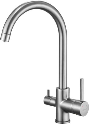 Смеситель Shevanik S128T (оружейная сталь)