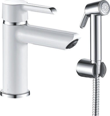 Смеситель Shevanik S6071F (белый/хром)