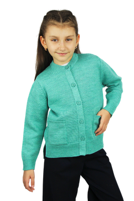 Кофта детская Polesie 4С0655-Д43 (р.134,140-68, зеленая бирюза)