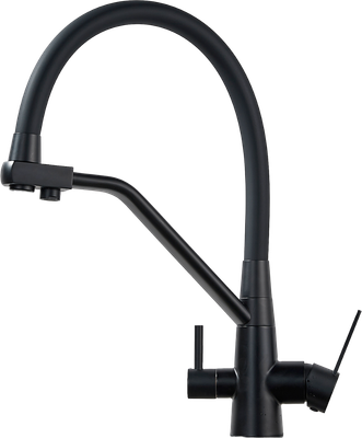 Смеситель Shevanik S968H (черный/матовый)