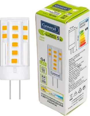 Лампа General Lighting GLDEN-G4-5-P-12-2700 10/100/500 / 661535