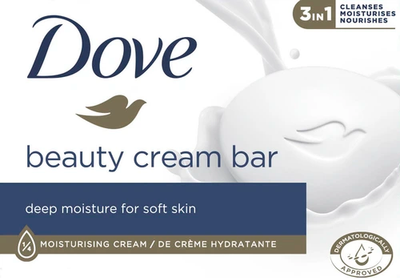 Мыло твердое Dove Beauty Cream Bar Увлажняющее (135г)