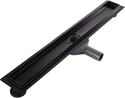 Трап для душа REA Neox Pro Black / REA-G7801