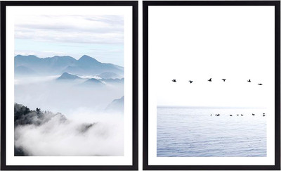 Картины Мирам Природа. Птицы в тумане / 240501898 (2шт, 40x50)