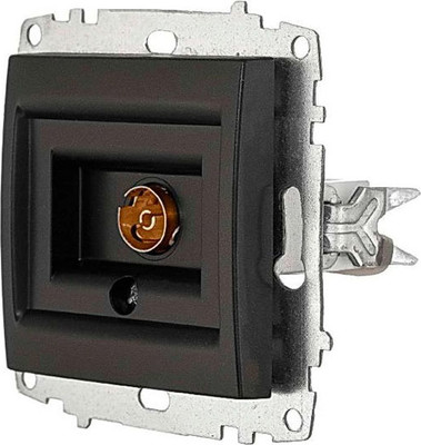 Розетка El-Bi Zena-Vega / 609-014800-246 (черный)