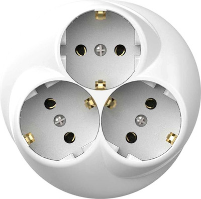 Розетка El-Bi Zena / 500-005600-819 (белоснежный)