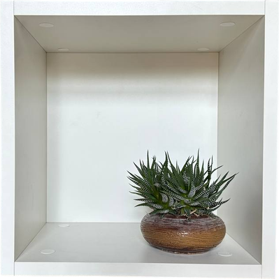 Полка ML Smart Group Свирь 35x25x35 (фарфор белый)