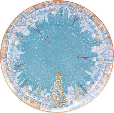Тарелка столовая обеденная Lefard Снежная королева 590-629