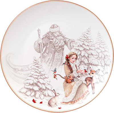 Тарелка закусочная (десертная) Lefard Морозко 85-2037