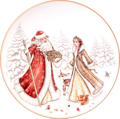 Тарелка закусочная (десертная) Lefard Морозко 85-2038