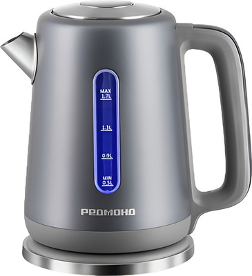 Электрочайник Redmond KM238 (серо-голубой)