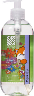 Мыло жидкое детское Modum Классика Алоэ детское 0+ (400мл)