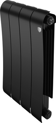 Радиатор биметаллический Royal Thermo Infinity 500 Noir Sable (4 секций)