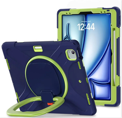 Чехол для планшета G-Case iPad Air 13 2024/iPad Pro12.9 2022/2021/2020/2018 / 6602006774B (синий/зеленый)