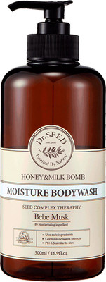 Гель для душа Dr.SEED Honey & Milk Bomb Moisture Bebe Musk (500мл)