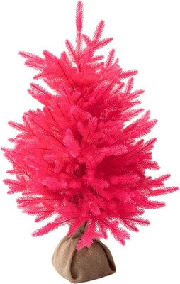 Ель искусственная National Tree Company Тиффани / ТФ/РЗ-80 (80см, розовый)