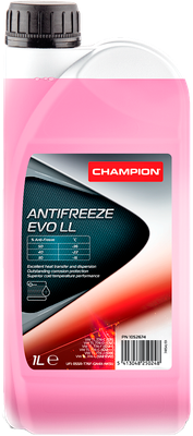 Антифриз Champion AntiFreeze Evo LL Концентрат / 1052674 (1л)