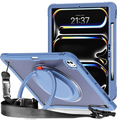 Чехол для планшета G-Case iPad Air 13 2024 / 6602007235G (лавандово-серый)