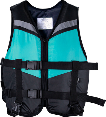 Страховочный жилет Спортивные мастерские Посейдон SM-438 (р.36-40, черный/бирюзовый)