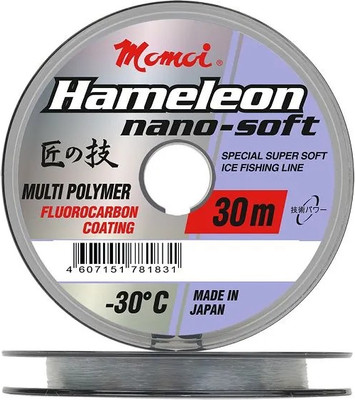 Леска монофильная Momoi Nano-Soft Winter 0.128мм (30м)