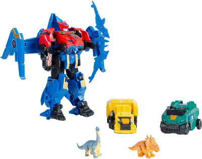 Набор игрушек-трансформеров Dinoster Команда Диностер 2в1 / 43732