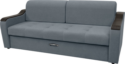 Диван Сириус Лидер-3 ППУ (Eva 32 велюр серый)