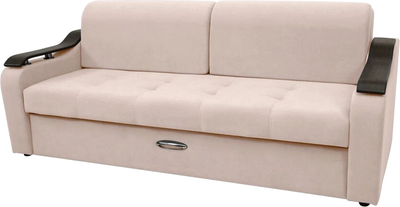 Диван Сириус Лидер-4 ППУ (Eva 01 велюр белый)