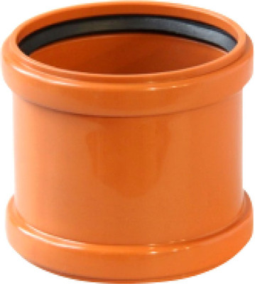 Муфта наружной канализации Valfex Двухраструбная 110мм / 30106110