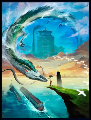 Постер Citydecor Унесенные призраками 11 (40x60)