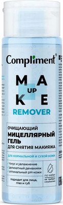 Гель для снятия макияжа Compliment Мицеллярный для нормальной и сухой кожи (200мл)