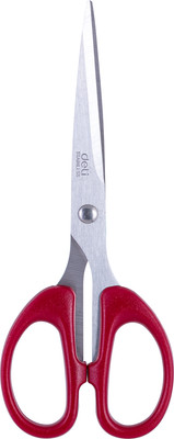 Ножницы канцелярские Deli Classic / 6034 (бордовый)