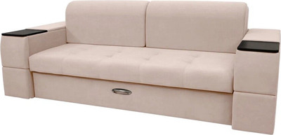 Диван Сириус Лидер-13 ППУ (Eva 01 велюр белый)