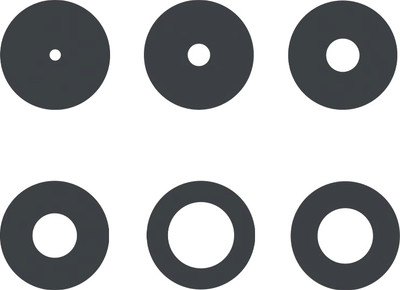 Набор масок для осветителя Godox Knowled GP-GS5 для GP / 31274