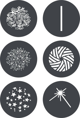 Набор масок для осветителя Godox Knowled GP-GS3 для GP / 31272